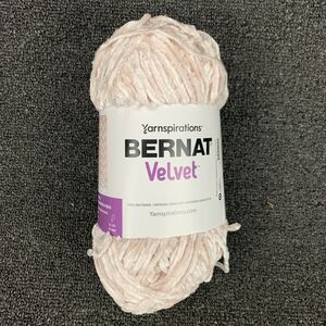 Bernat Velvet Yarn “Blush Pink” 10.5 oz Bulky Yarn 315yds